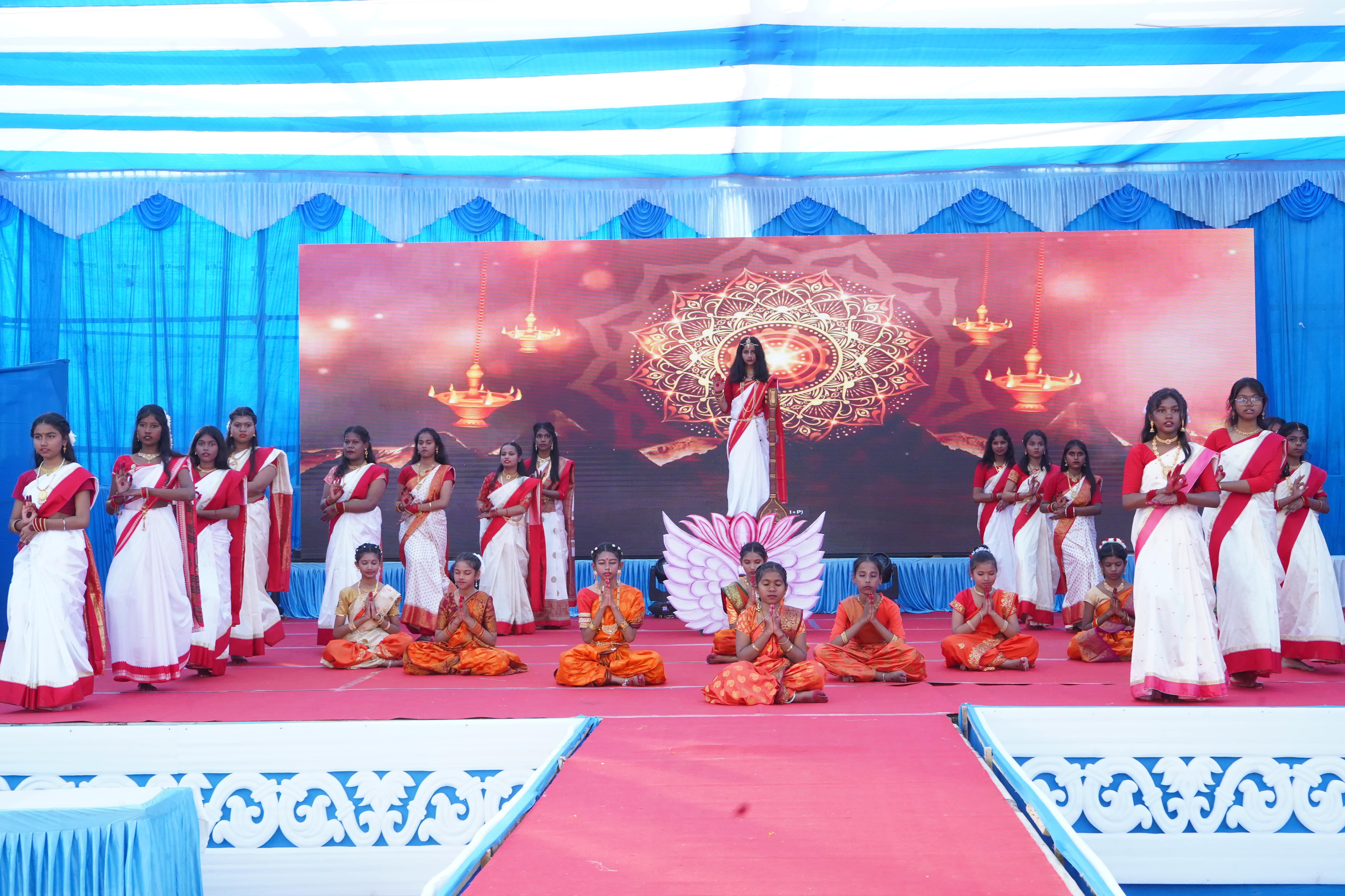 Cultural event at St. Viveka School